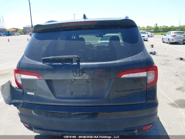 12615160 :رقم المزاد ، 5FNYF6H07LB500140 vin ، 2020 Honda Pilot Black Edition مزاد بيع