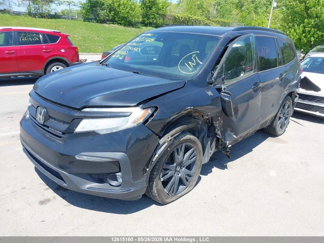 12615160 :رقم المزاد ، 5FNYF6H07LB500140 vin ، 2020 Honda Pilot Black Edition مزاد بيع