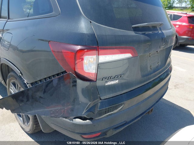 12615160 :رقم المزاد ، 5FNYF6H07LB500140 vin ، 2020 Honda Pilot Black Edition مزاد بيع