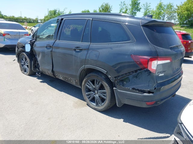 12615160 :رقم المزاد ، 5FNYF6H07LB500140 vin ، 2020 Honda Pilot Black Edition مزاد بيع