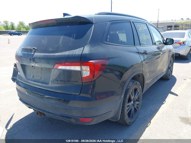12615160 :رقم المزاد ، 5FNYF6H07LB500140 vin ، 2020 Honda Pilot Black Edition مزاد بيع