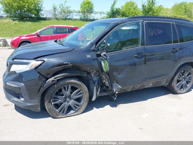 12615160 :رقم المزاد ، 5FNYF6H07LB500140 vin ، 2020 Honda Pilot Black Edition مزاد بيع