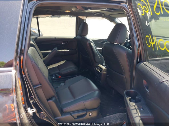 12615160 :رقم المزاد ، 5FNYF6H07LB500140 vin ، 2020 Honda Pilot Black Edition مزاد بيع
