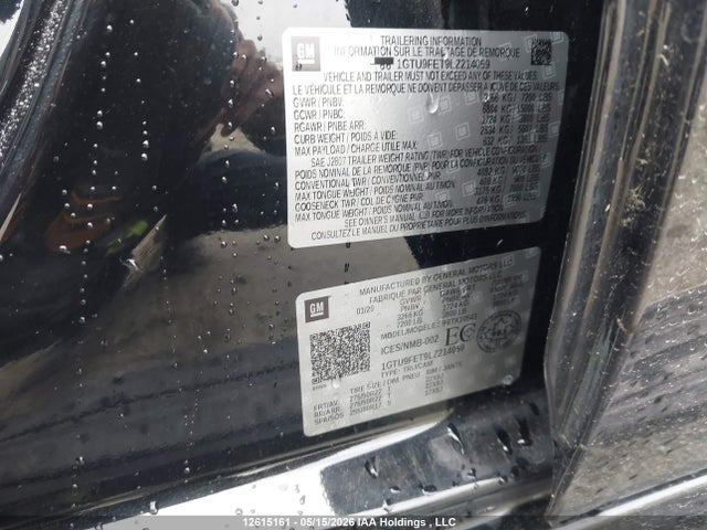 1GTU9FET9LZ214059 GMC Sierra 1500 Denali
