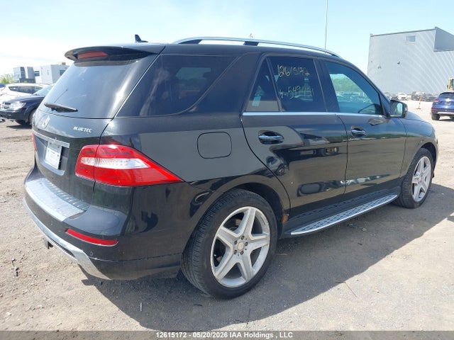 Aukcja sprzedaży 2015 Mercedes-benz Ml 350 Bluetec, vin: 4JGDA2EBXFA549451, numer aukcji: 12615172