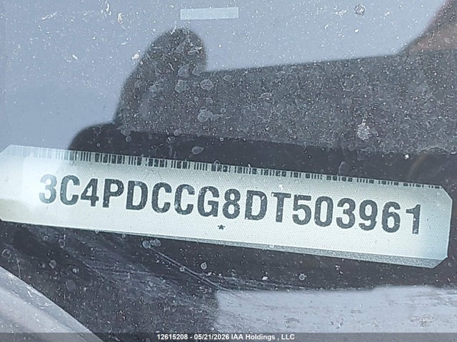 12615208 :رقم المزاد ، 3C4PDCCG8DT503961 vin ، 2013 Dodge Journey Sxt مزاد بيع