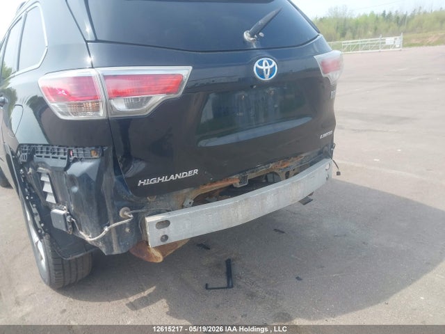 2014 Toyota Highlander Hybrid Limited მანქანა იყიდება აუქციონზე, vin: 5TDDCRFH2ES005019, აუქციონის ნომერი: 12615217
