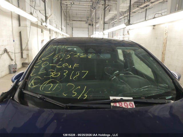 2020 Nissan Leaf Sv Plus მანქანა იყიდება აუქციონზე, vin: 1N4BZ1CP2LC303187, აუქციონის ნომერი: 12615228