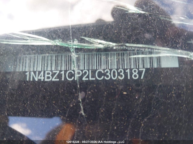 2020 Nissan Leaf Sv Plus მანქანა იყიდება აუქციონზე, vin: 1N4BZ1CP2LC303187, აუქციონის ნომერი: 12615228