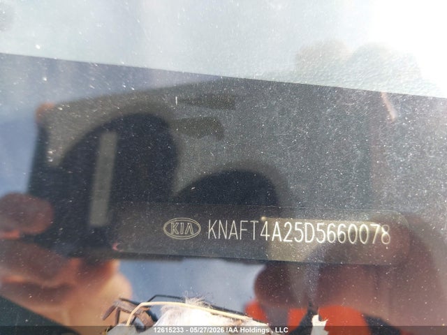 12615233 :رقم المزاد ، KNAFT4A25D5660078 vin ، 2013 Kia Forte 2.0l Lx مزاد بيع