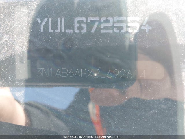 Продаж на аукціоні авто 2011 Nissan Sentra 2.0/2.0s/sr/2.0sl, vin: 3N1AB6APXBL692614, номер лоту: 12615238