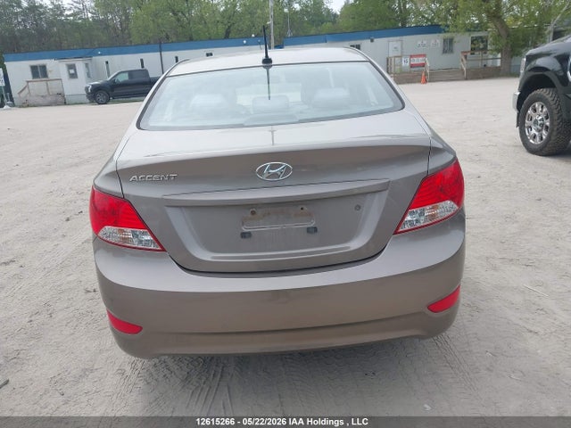 12615266 :رقم المزاد ، KMHCT4AE7CU203644 vin ، 2012 Hyundai Accent Gls/gs مزاد بيع