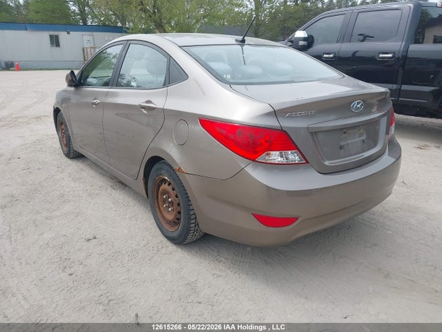 12615266 :رقم المزاد ، KMHCT4AE7CU203644 vin ، 2012 Hyundai Accent Gls/gs مزاد بيع