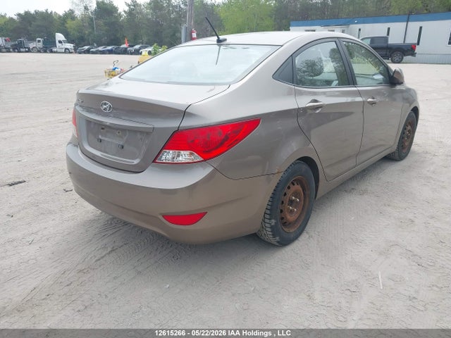 12615266 :رقم المزاد ، KMHCT4AE7CU203644 vin ، 2012 Hyundai Accent Gls/gs مزاد بيع