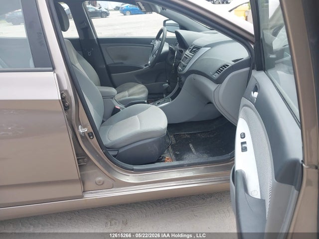 12615266 :رقم المزاد ، KMHCT4AE7CU203644 vin ، 2012 Hyundai Accent Gls/gs مزاد بيع