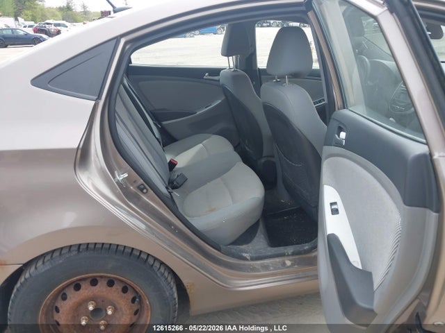 12615266 :رقم المزاد ، KMHCT4AE7CU203644 vin ، 2012 Hyundai Accent Gls/gs مزاد بيع