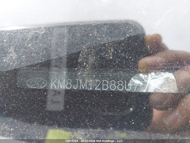 Продажа на аукционе авто 2008 Hyundai Tucson Gls, vin: KM8JM12B88U752249, номер лота: 12615285