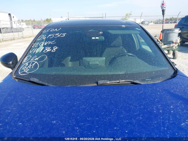 2022 Honda Civic მანქანა იყიდება აუქციონზე, vin: 2HGFE2F54NH117868, აუქციონის ნომერი: 12615315
