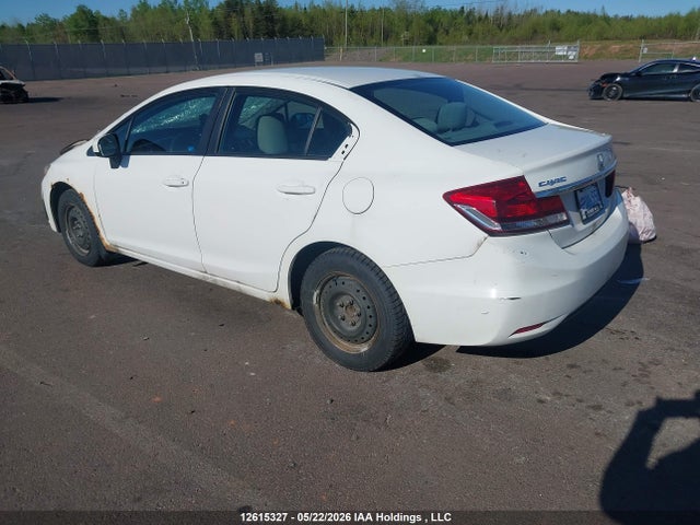 Aukcja sprzedaży 2014 Honda Civic Lx, vin: 2HGFB2F4XEH026152, numer aukcji: 12615327