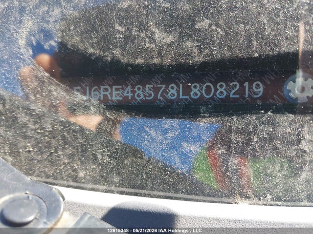 2008 Honda Cr-v Ex მანქანა იყიდება აუქციონზე, vin: 5J6RE48578L808219, აუქციონის ნომერი: 12615348