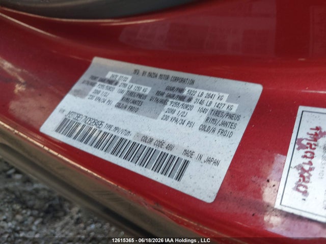 JM3TCBEY7N0626495 Mazda CX-9