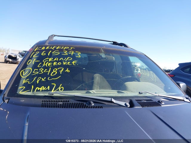 Aukcja sprzedaży 2001 Jeep Grand Cherokee Laredo, vin: 1J4GW48S91C534876, numer aukcji: 12615373
