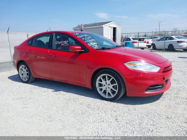 2013 Dodge Dart Sxt/rallye მანქანა იყიდება აუქციონზე, vin: 1C3CDFBH7DD133199, აუქციონის ნომერი: 12615382