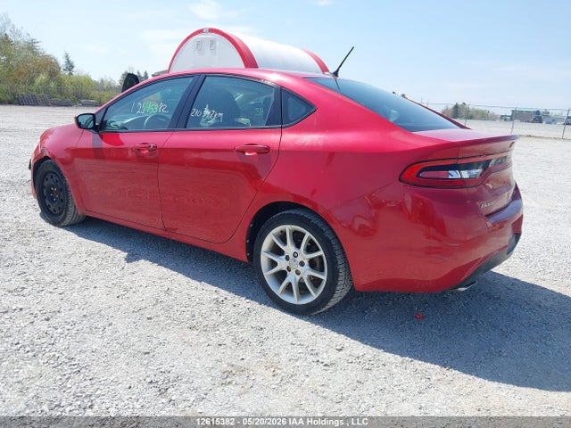 2013 Dodge Dart Sxt/rallye მანქანა იყიდება აუქციონზე, vin: 1C3CDFBH7DD133199, აუქციონის ნომერი: 12615382
