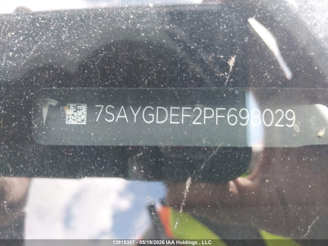 Aukcja sprzedaży 2023 Tesla Model Y Performance, vin: 7SAYGDEF2PF698029, numer aukcji: 12615387