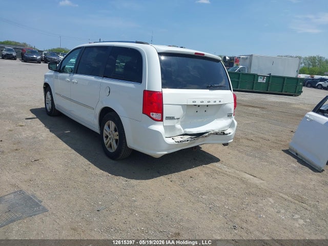 12615397 :رقم المزاد ، 2C4RDGDG9GR363781 vin ، 2016 Dodge Grand Caravan Crew مزاد بيع