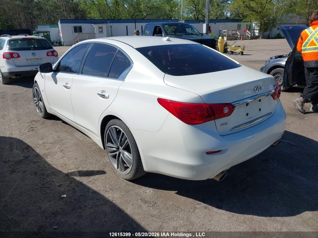 Продаж на аукціоні авто 2014 Infiniti Q50 Premium/sport, vin: JN1BV7AR2EM700539, номер лоту: 12615399