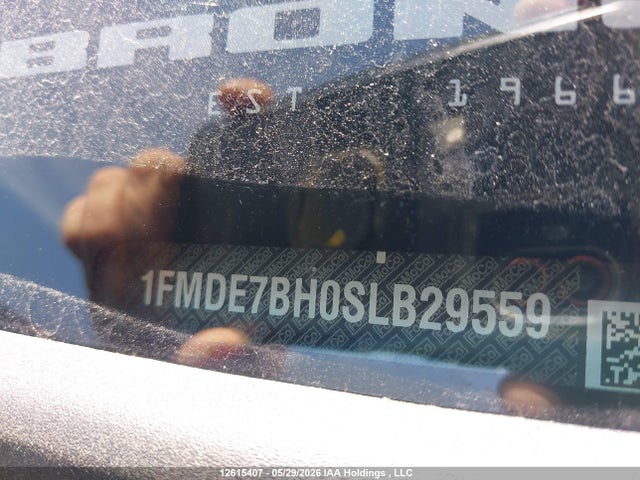 Ford Bronco 2025 1FMDE7BH0SLB29559 Image 19