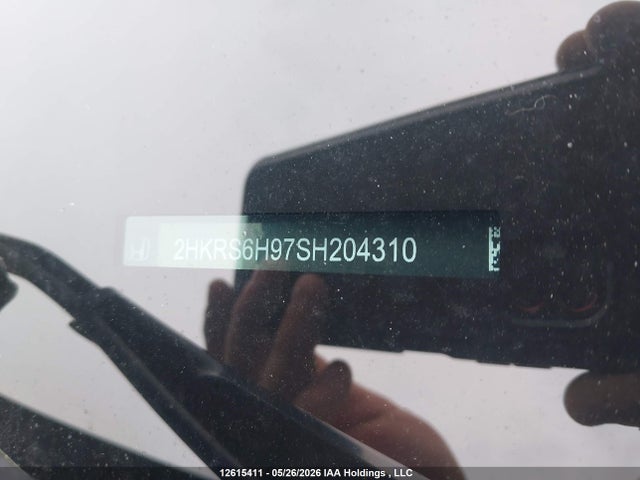 2025 Honda Cr-v Touring Hybrid მანქანა იყიდება აუქციონზე, vin: 2HKRS6H97SH204310, აუქციონის ნომერი: 12615411