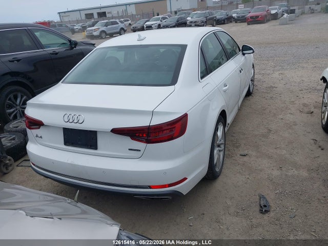 2019 Audi A4 მანქანა იყიდება აუქციონზე, vin: WAUCNAF40KA010438, აუქციონის ნომერი: 12615416