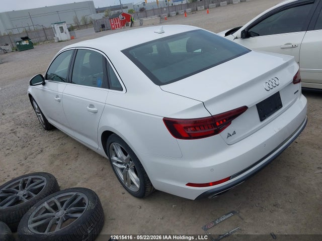 2019 Audi A4 მანქანა იყიდება აუქციონზე, vin: WAUCNAF40KA010438, აუქციონის ნომერი: 12615416