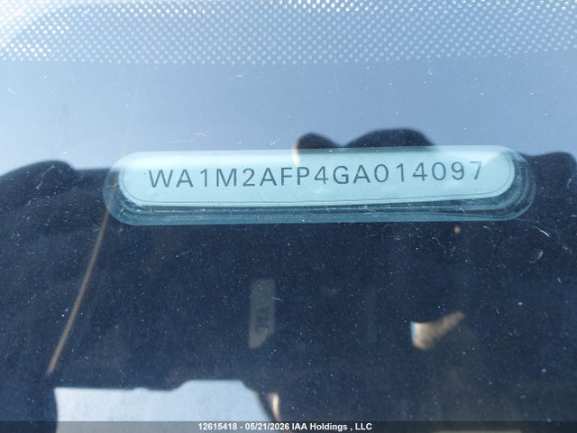 12615418 :رقم المزاد ، WA1M2AFP4GA014097 vin ، 2016 Audi Q5 Progressiv/s-line مزاد بيع