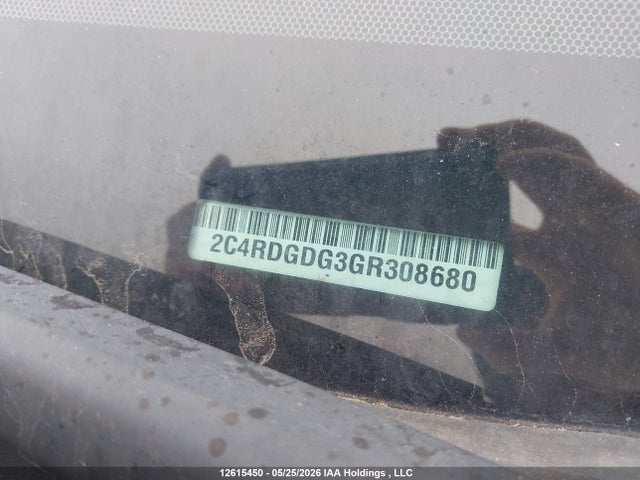 Dodge Grand Caravan Crew 2016 2C4RDGDG3GR308680 Image 17
