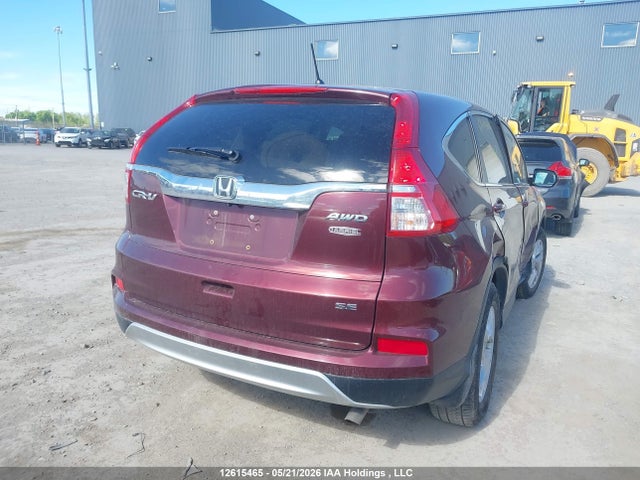 Продаж на аукціоні авто 2016 Honda Cr-v Se, vin: 2HKRM4H49GH108673, номер лоту: 12615465