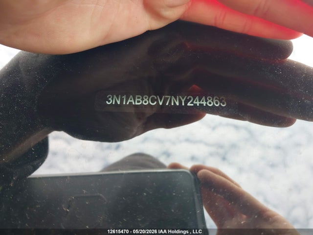 Продаж на аукціоні авто 2022 Nissan Sentra Sv, vin: 3N1AB8CV7NY244863, номер лоту: 12615470