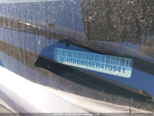 Aukcja sprzedaży 2014 Dodge Grand Caravan Se, vin: 2C4RDGBG6ER475941, numer aukcji: 12615501