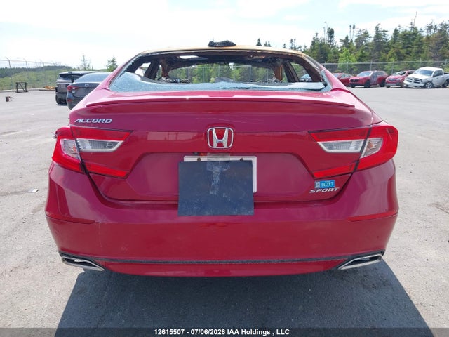 12615507 :رقم المزاد ، 1HGCV1F35LA804087 vin ، 2020 Honda Accord Sport مزاد بيع