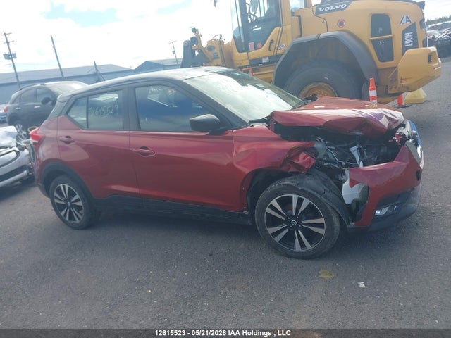 12615523 :رقم المزاد ، 3N1CP5CU3KL554601 vin ، 2019 Nissan Kicks S/sr/sv مزاد بيع