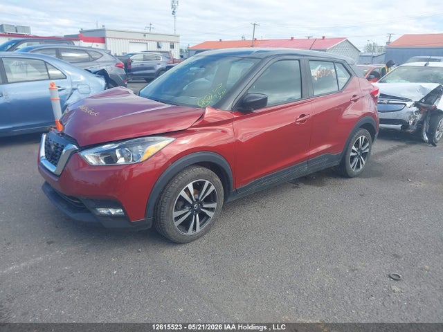 12615523 :رقم المزاد ، 3N1CP5CU3KL554601 vin ، 2019 Nissan Kicks S/sr/sv مزاد بيع