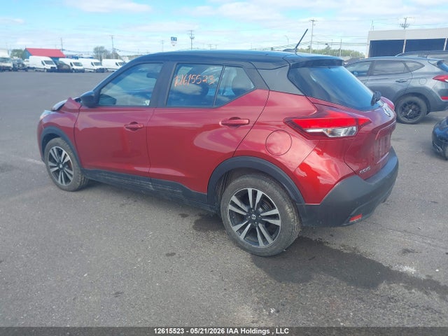 12615523 :رقم المزاد ، 3N1CP5CU3KL554601 vin ، 2019 Nissan Kicks S/sr/sv مزاد بيع
