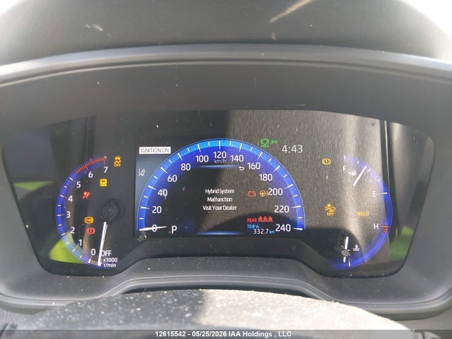 12615542 :رقم المزاد ، JTDBBRBE7LJ014265 vin ، 2020 Toyota Corolla Hybrid مزاد بيع