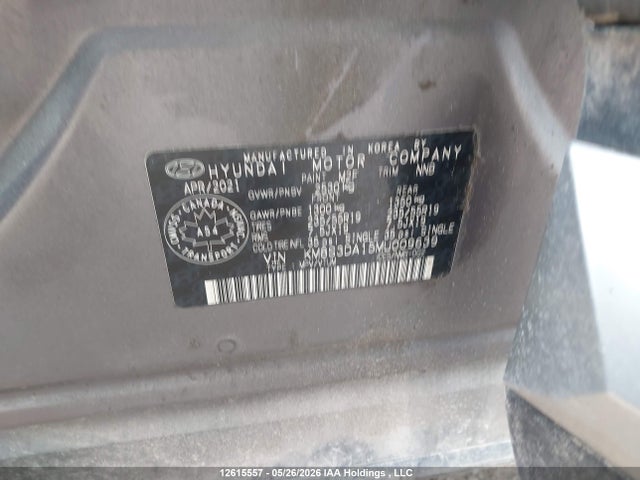 KM8S3DA15MU009639 Hyundai Santa Fe Sel Premium