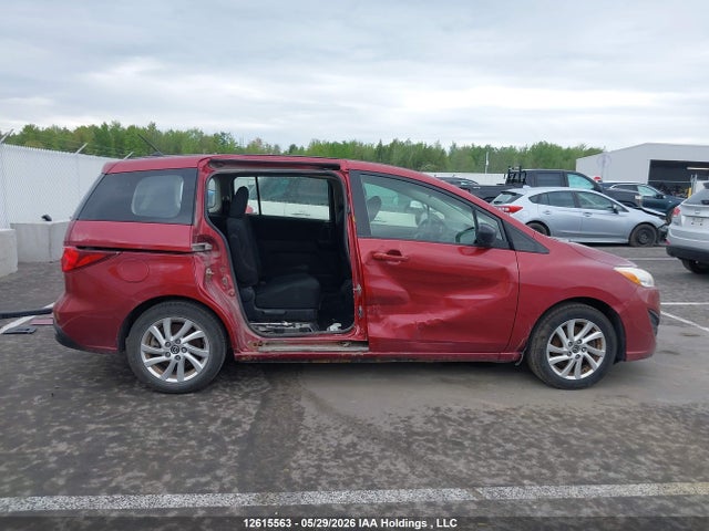 2014 Mazda Mazda5 Gs მანქანა იყიდება აუქციონზე, vin: JM1CW2CL6E0174952, აუქციონის ნომერი: 12615563