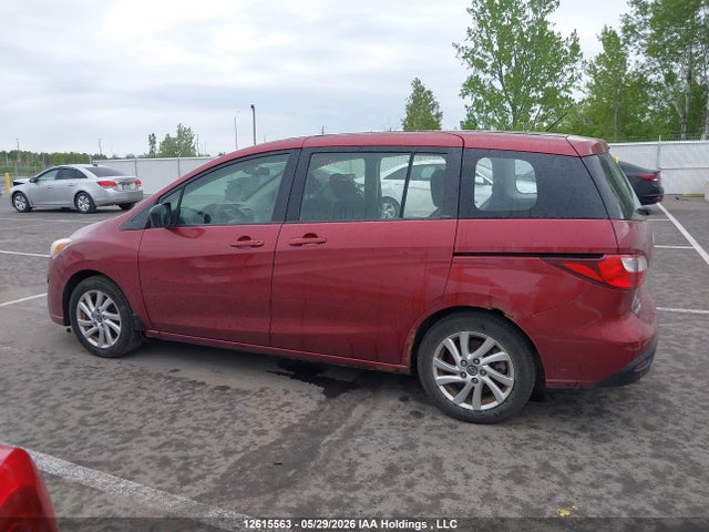 2014 Mazda Mazda5 Gs მანქანა იყიდება აუქციონზე, vin: JM1CW2CL6E0174952, აუქციონის ნომერი: 12615563