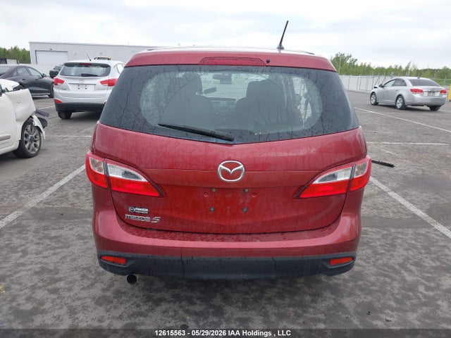 2014 Mazda Mazda5 Gs მანქანა იყიდება აუქციონზე, vin: JM1CW2CL6E0174952, აუქციონის ნომერი: 12615563