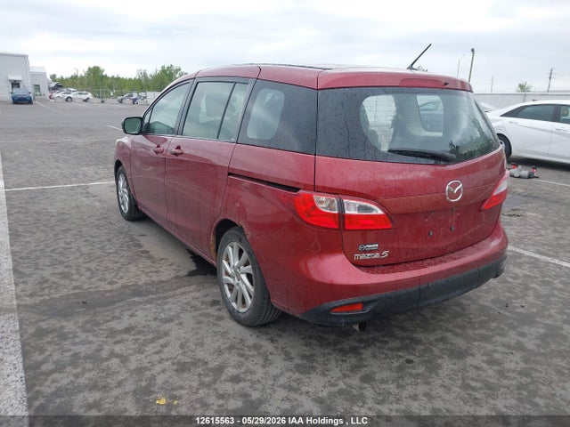 2014 Mazda Mazda5 Gs მანქანა იყიდება აუქციონზე, vin: JM1CW2CL6E0174952, აუქციონის ნომერი: 12615563